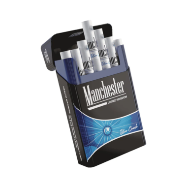 Manchester Blue Crush Menthol Cigarettes 10 Pack Australia