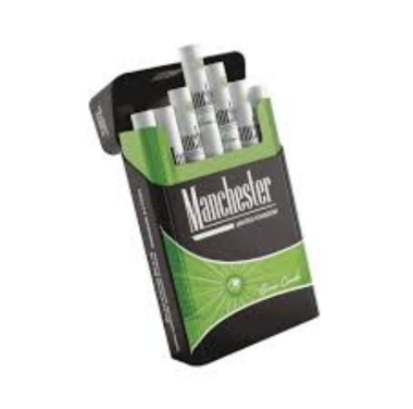 Manchester Green Crush Menthol Cigarettes 10 Pack Australia